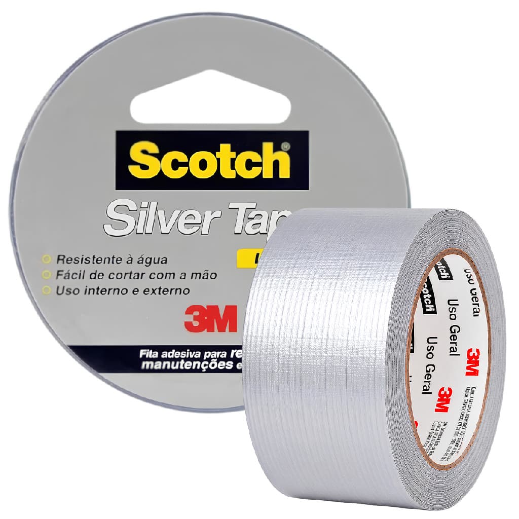 Fita Silver Tape 3M Scotch 45mm X 25m
