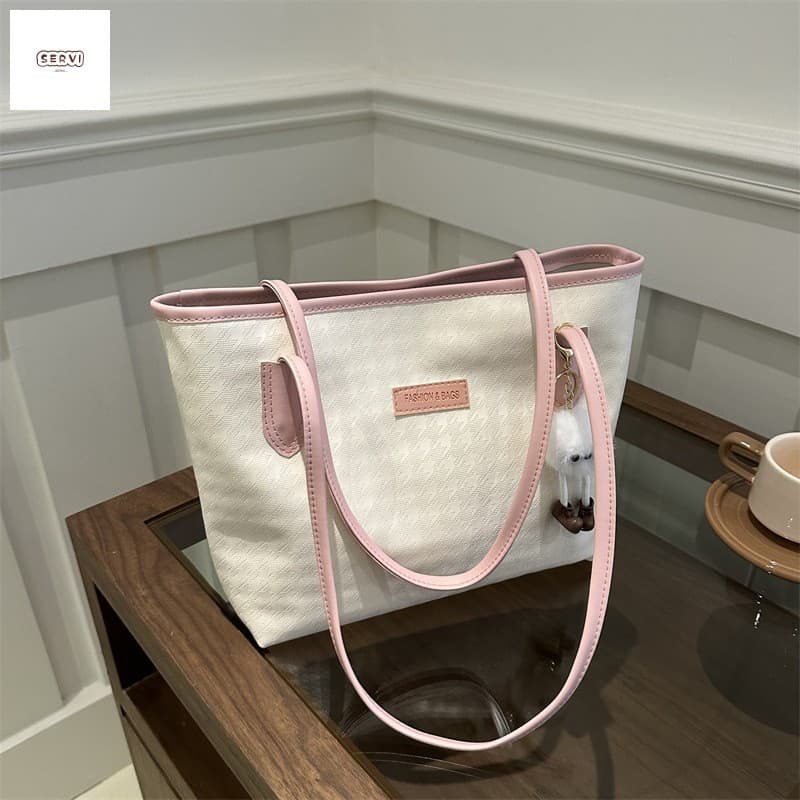 Bolsa De Ombro Feminina De Grande Capacidade-Moda Verão 2025 Para Uso Diário