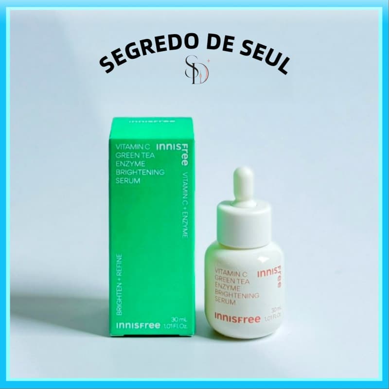 Innisfree Vitamina C Green Tea Enzyme Soro Brilhando /50ml, 30ml