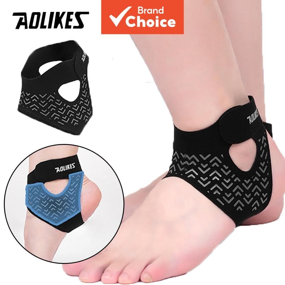 AOLIKES 1 Peça Tornozeleira Esportiva Ultra Fina Compressão Respirável para Corrida, Prevenção de Torção