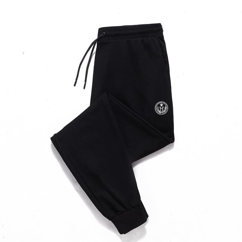 Calças esportivas masculinas calças de perna rápida algodão puro Plus Size calças casuais gordura na moda estudante calç