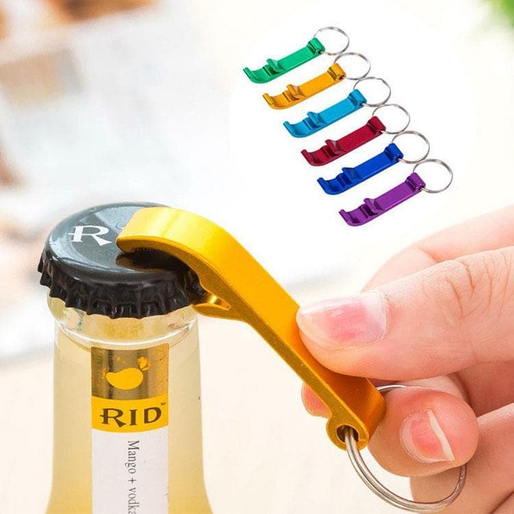 Abridor de cerveja de cor criativa abridor de cerveja abridor de vinho Universal chaveiro abridor de garrafa abridor de