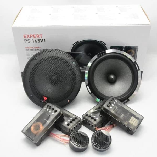 FOCAL 165V1 Alto-falante de tom dividido de 6.5 polegadas para carro, porta frontal, Woofer alto de áudio