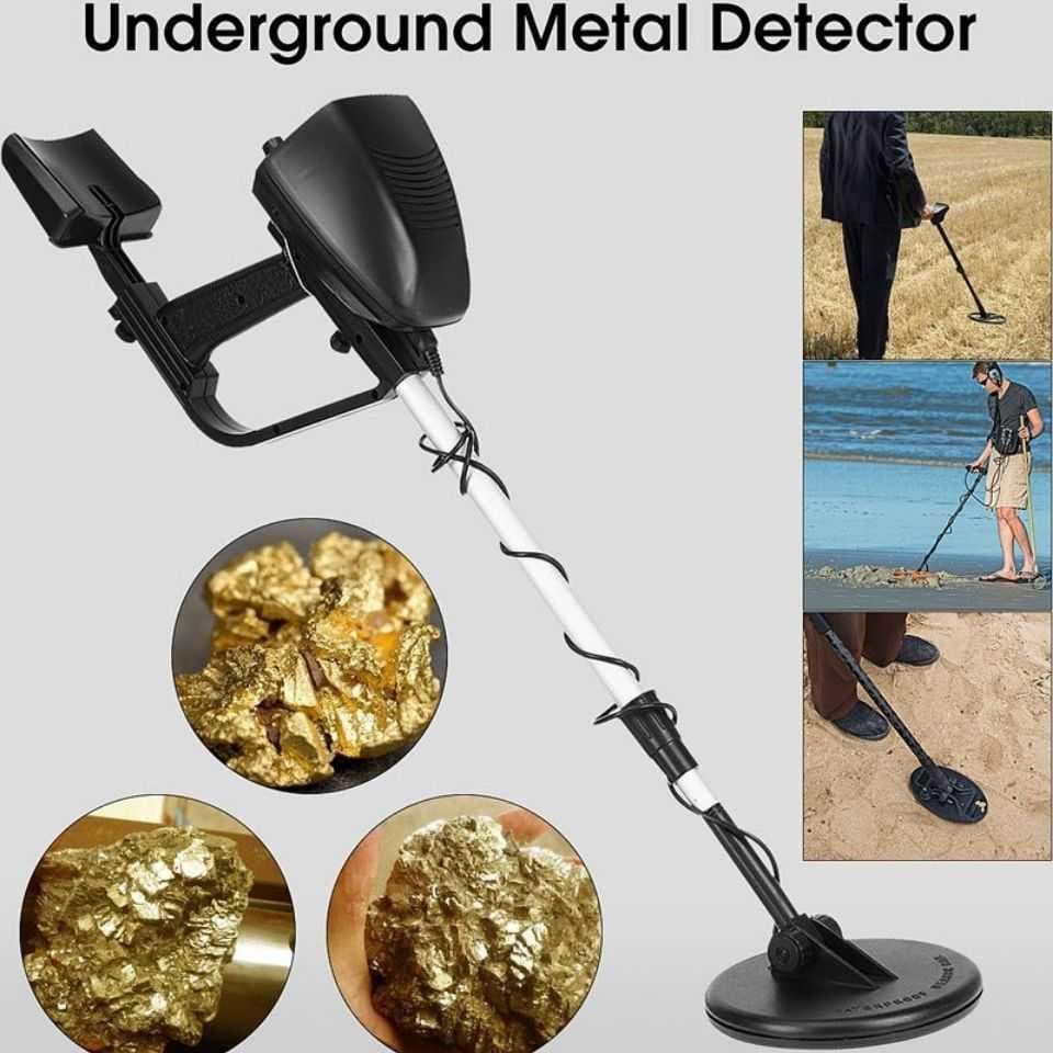 Detector dedicado de ouro para detector de metais subterrâneo de ouro, instrumento de caça ao tesouro subterrâneo, moeda