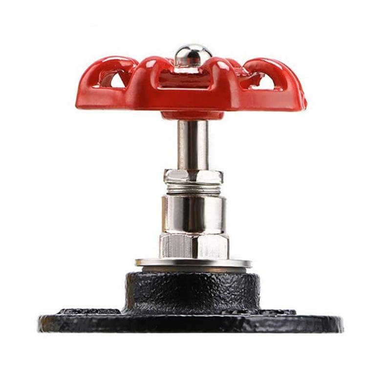 Gancho De Toalheiro Com Válvula De Torneira Estilo Industrial Retrô , Rack De Roupas Montado Na Parede , Botão Exclusivo