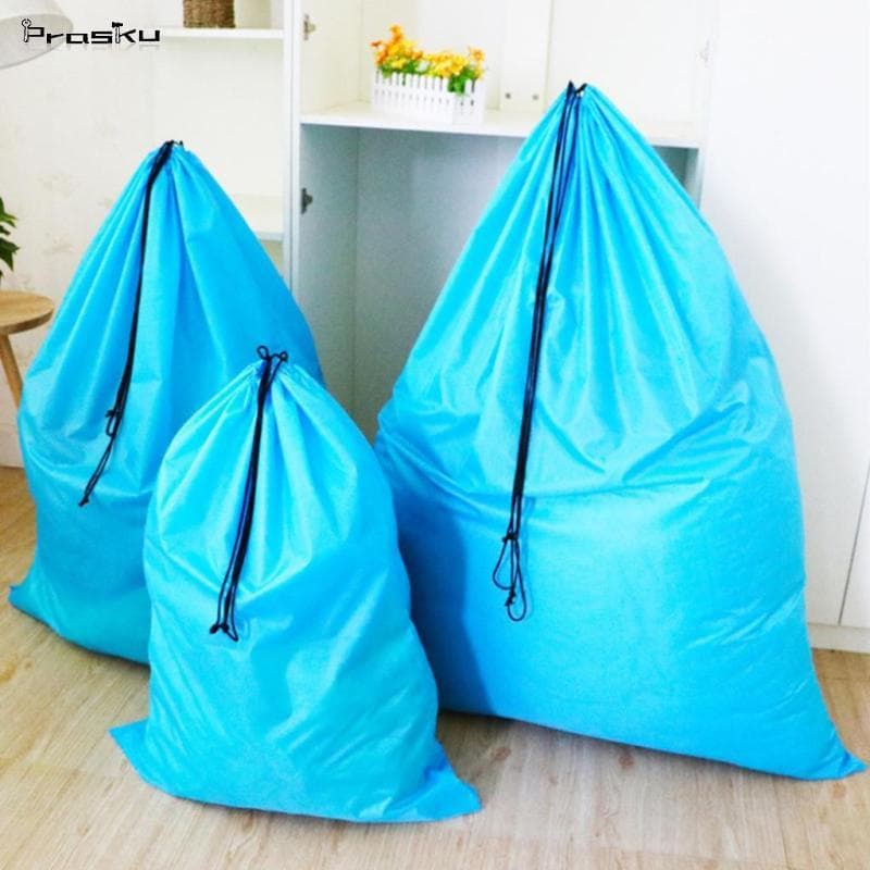 [stdzsw] Bolsa Organizadora De Armazenamento De Brinquedos Com Cordão Para Roupas , Travesseiros , Toalha , Reutilizável