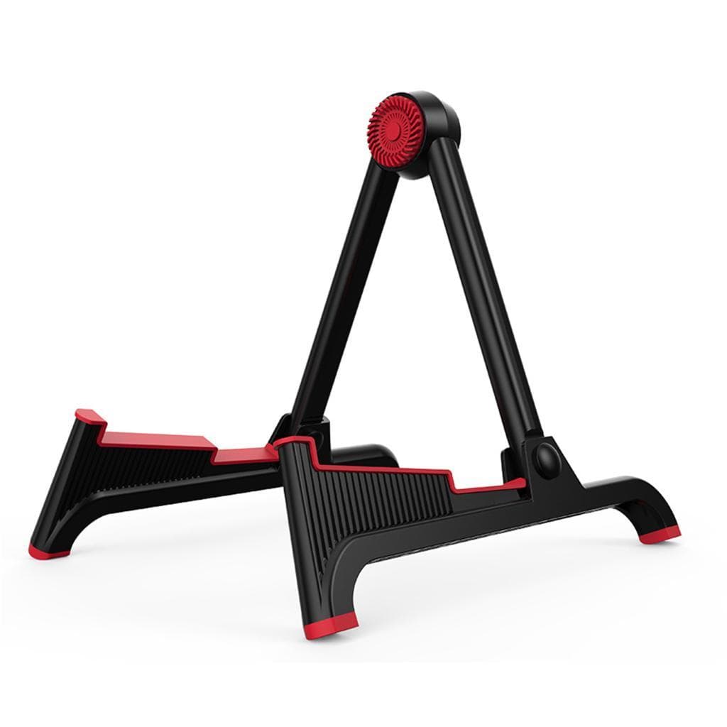 Suporte universal dobrável para guitarra Suporte para vários instrumentos com proteção tripla de silicone Suporte
