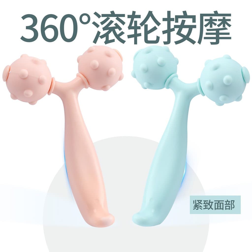 Ferramenta útil para rosto em forma de Y, dispositivo facial em V, rolo, levantamento facial, massageador facial, relaxa