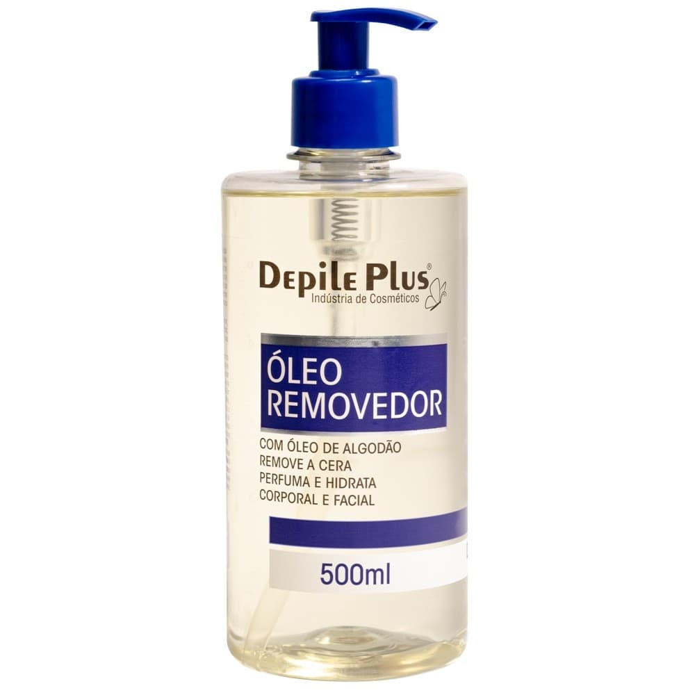 Óleo Hidratante Removedor de Cera de Algodão Depile Plus