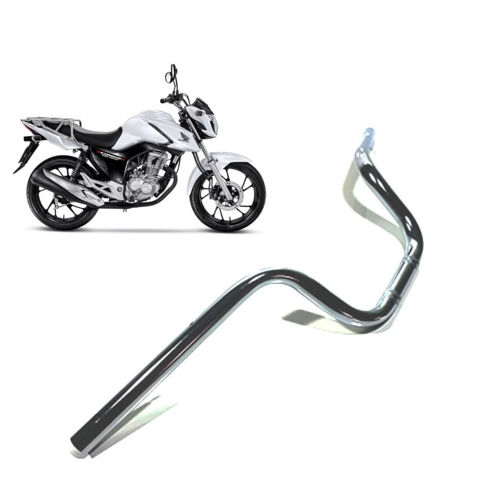 Guidão De Moto Com Suporte Peso Pezinho Modelo Cargo Fan Titan CG Star 160/150/125 Motocicleta Compacto