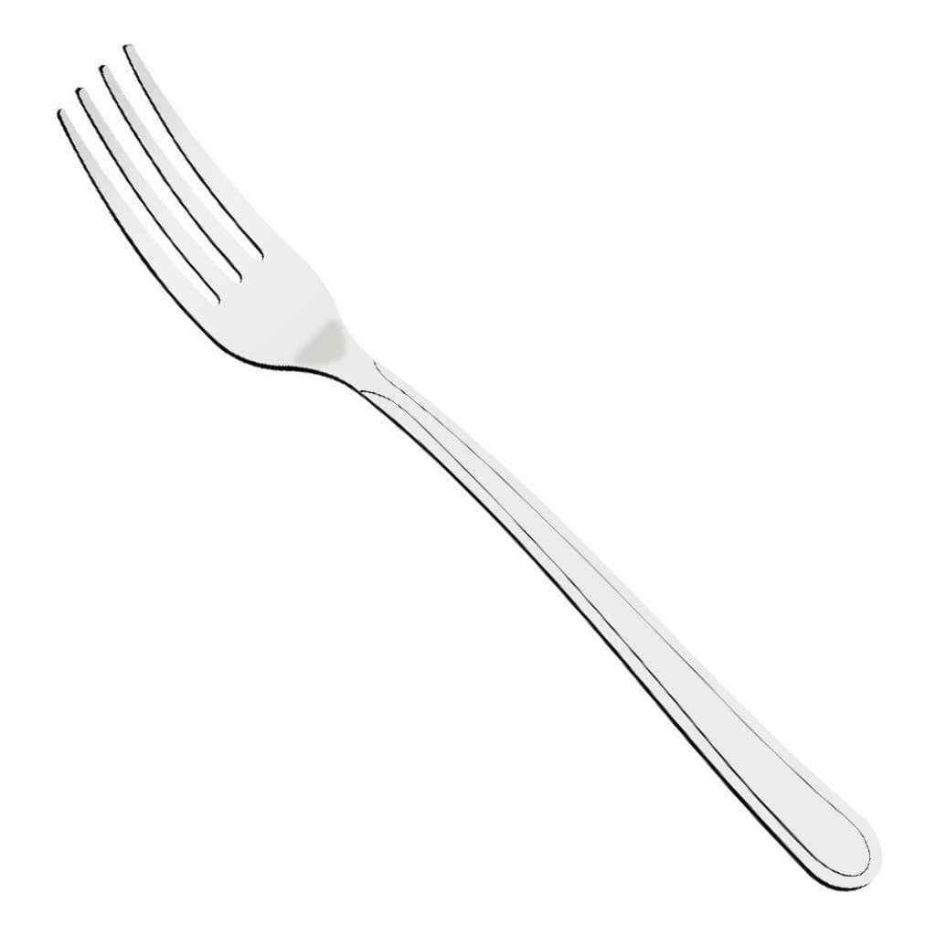 Garfo De Mesa Búzios de 6/12/18 Unidades Em Aço Inox - Tramontina Restauranre Hotel Motel Atacado