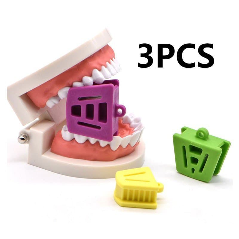 3 Pçs/set Almofada Abridor De Borracha Blocos Prop Grande Médio Pequeno Suprimentos