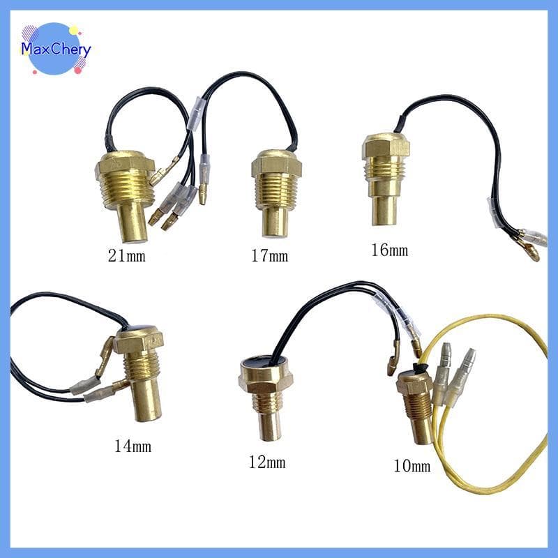 MCHY > 1 Peça 12V/24V 10MM 12MM 14MM 16MM 17MM 21MM Sensor Universal De Temperatura Da Água Do Carro Medidor Novo