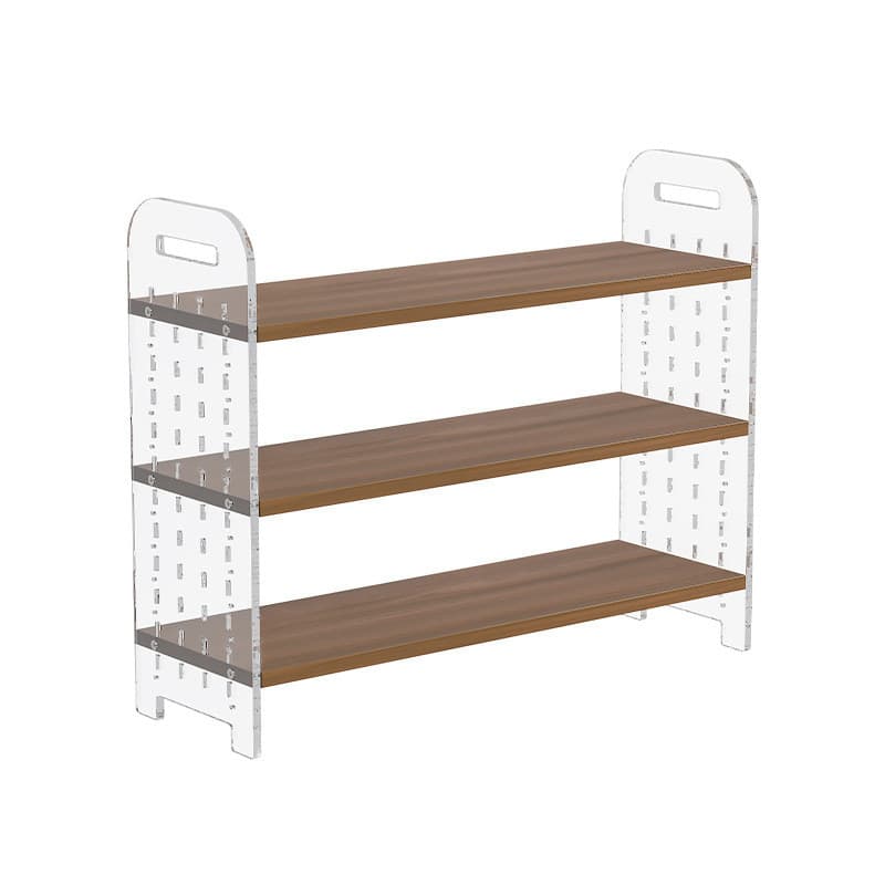 Novo estilo escritório buraco placa Desktop multi-Purpose estante copo Rack de armazenamento multi-camada pode