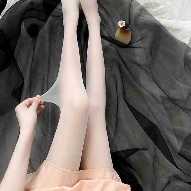 Verão perna nua ferramenta útil meias brancas finas mulheres puro desejo embelezar meias de pele meia-calça cor da pele