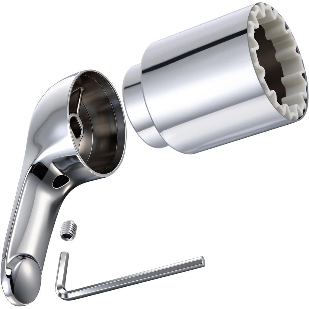Alavanca de Metal Simples e Acabamento Cromado, Compatível com Delta H79 e RP22735, Compatível com Torneiras de Banheira