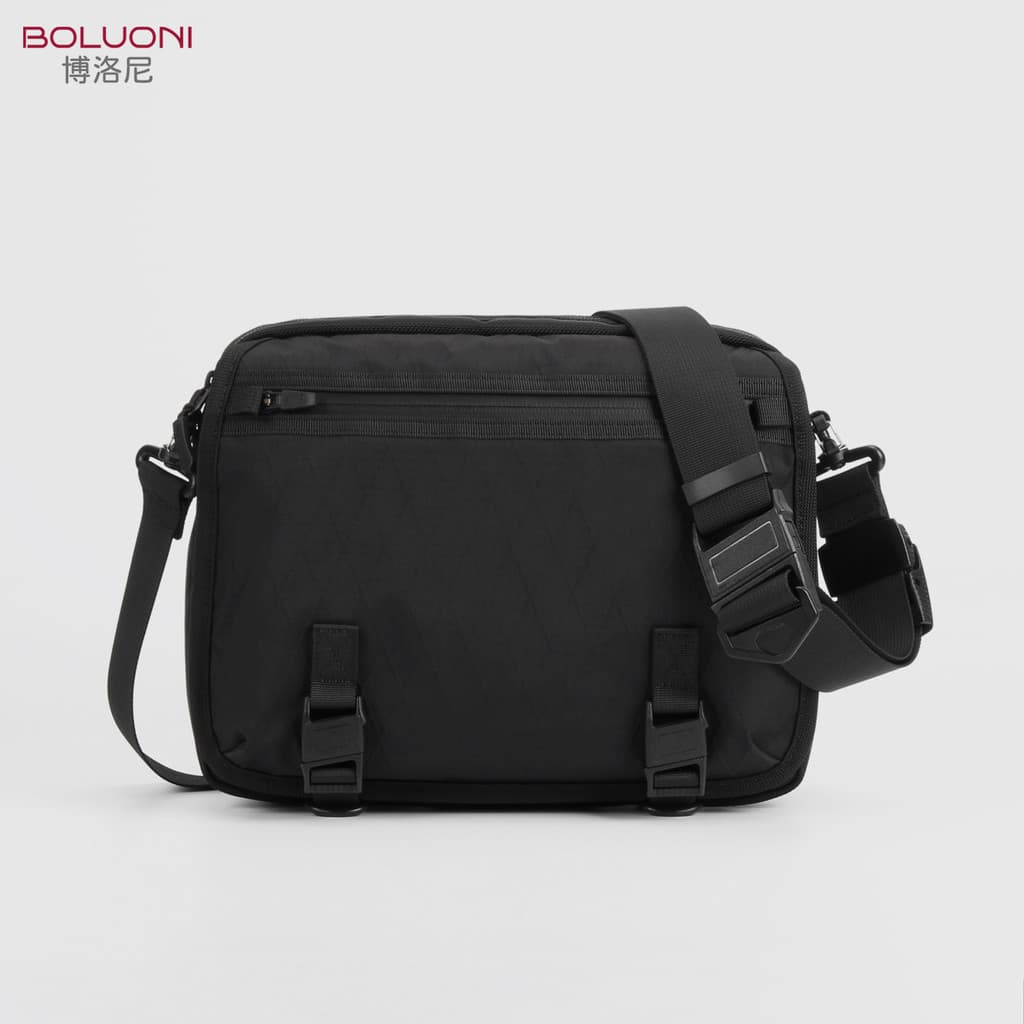 Bolsa mensageiro funcional japonesa masculina, bolsa de ombro Casual magnética Flip Commuter, bolsa da moda Kodula balís