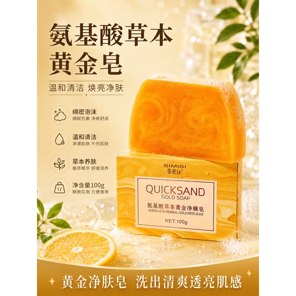 Sabonete alemão sabonete dourado fragrância de banho óleo essencial sabonete dourado autêntico marca oficial senhoras ho