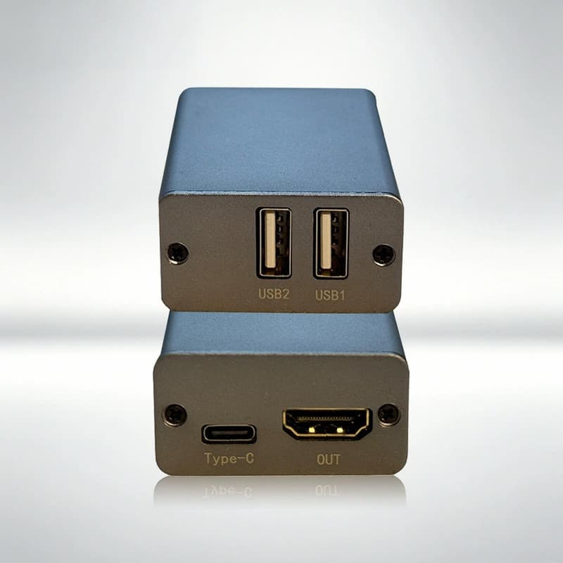 Conversor De Câmera USB UVC Para HDMI INSTA360 X3 X4 X5 Action4 Action5 Action6 Pocket3 Monitor De TV Placa De Captura D