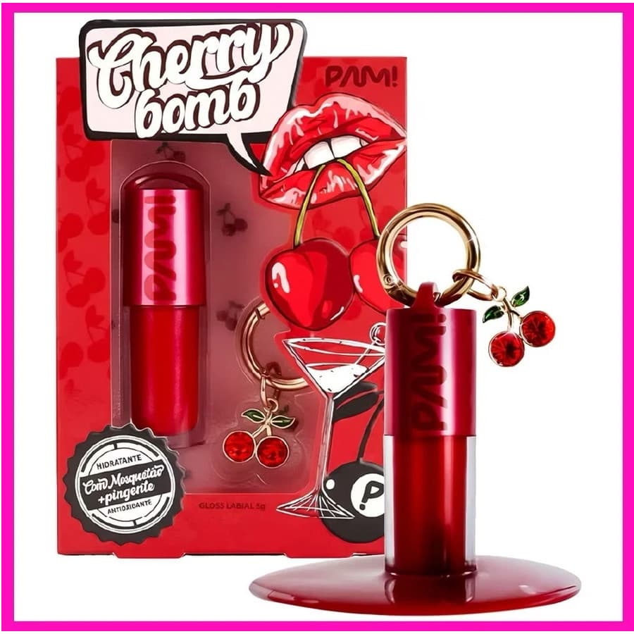 lip glossPam By Pamella Labial Cherry Bomb