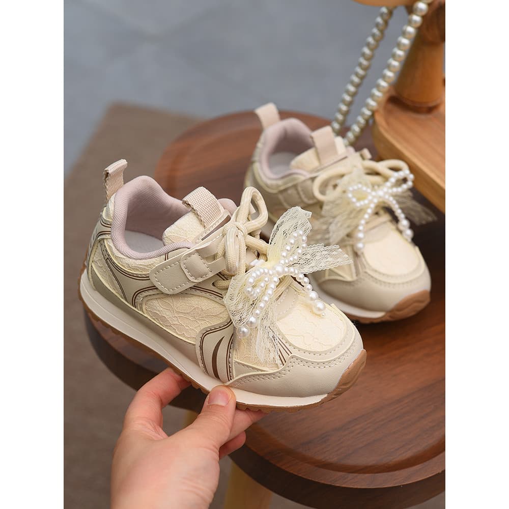 Meninas Forrest Gump sapatos 2026 primavera novo estilo Bowknot moda crianças sapatos esportivos meninas tênis de corrid