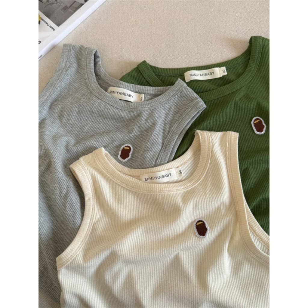 Meninos colete exterior Wear verão estilo fino crianças em forma de I obstáculos 2026 novo estilo bebê meninos Close-Fit