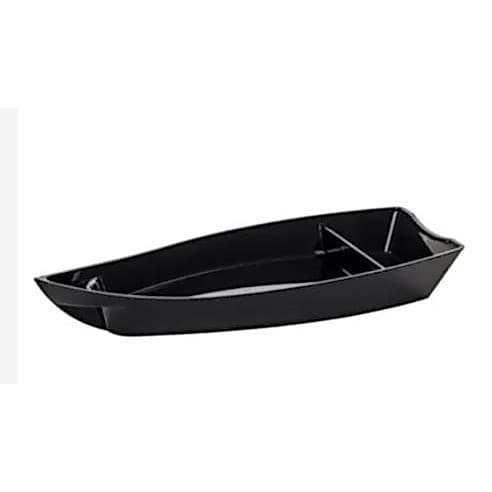 Barco Sushi Japonês 13,9X13,9X6,3 cm Preto Coza