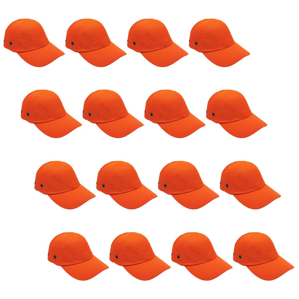 Bone com Capacete Seguranca EPI Kit 16 Uni Obra Construcao Reparo Oficina Trabalho Casquete Protecao Resistente