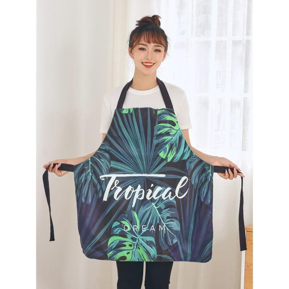 2026 novo estilo avental cozinha doméstico novo estilo influenciador cozinhar à prova dwaterproof água Oilproof verão di