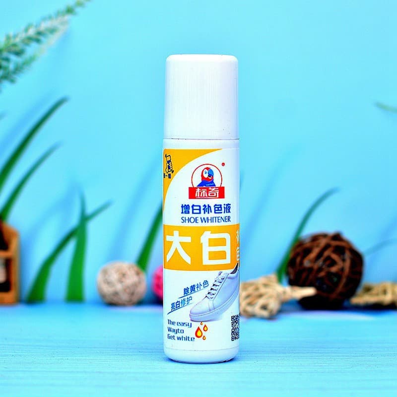Biaoqi Dabai Remover Agente de Cor Complementar Amarelo Pequeno Limpador de Sapatos Brancos Clareamento Cor Complementar