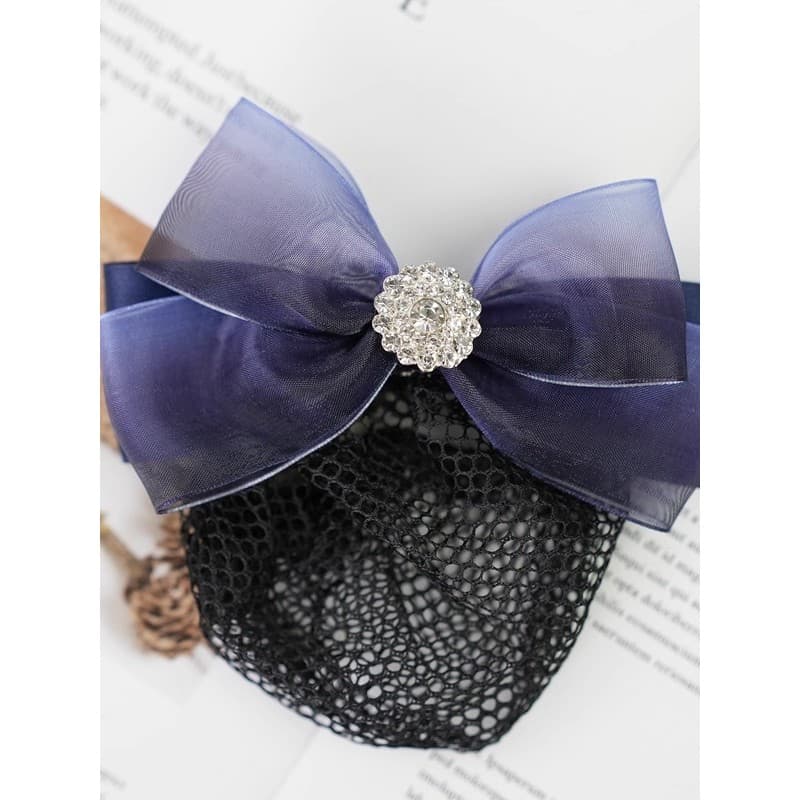 Premium cabeça flor feminino profissional net bolso Hotel enfermeira rede de cabelo aeromoça placa banco de cabelo gramp