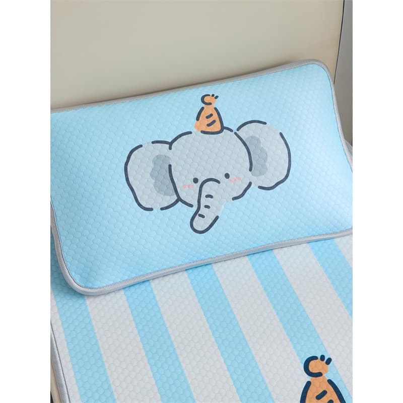 Um preguiçoso ervilhas de gelo pele-amigável respirável confortável macio dos desenhos animados bonito retangular 30cm x