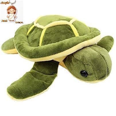 Tartaruga De Mar De Pelúcia Flexível Vintoys Bichos plush 10 "