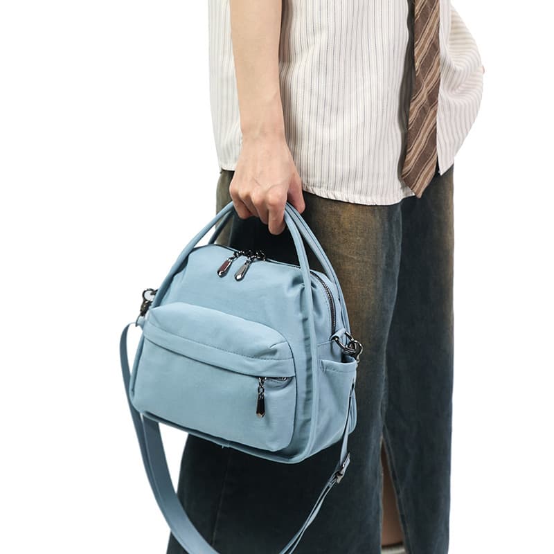 KVKY novo estilo leve bolsa Casual feminina High-End All-Match Oxford pano senhoras saco do mensageiro bolsa de ombro Su