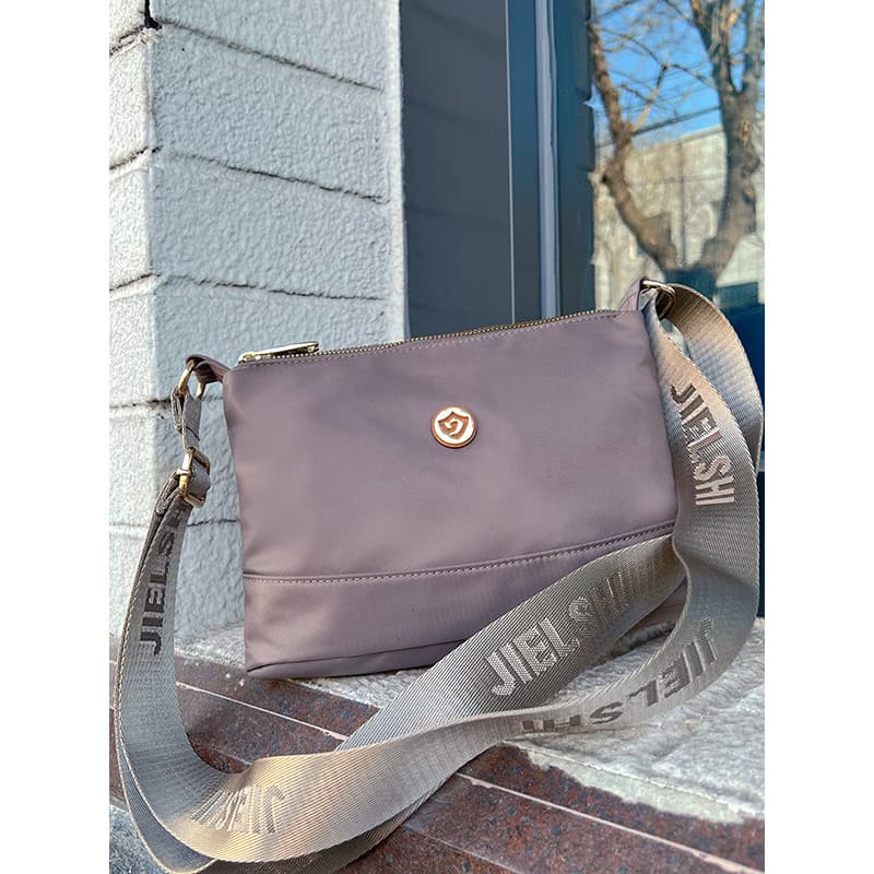 Bolsa feminina 2024 novo estilo na moda Multi-camada Oxford bolsa de lona simples All-Match bolsa de ombro náilon Casual