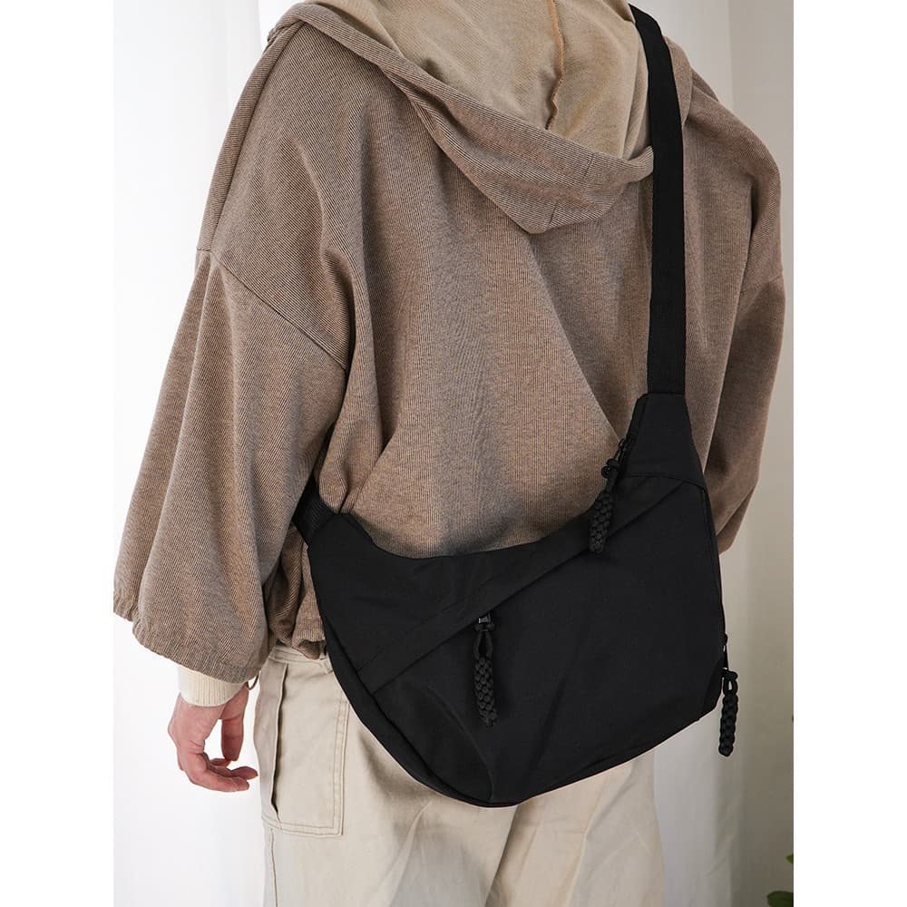 Bolsa mensageiro unissex mochila bolinho saco masculino feminino saco de grande capacidade Commuter esportes de um ombro