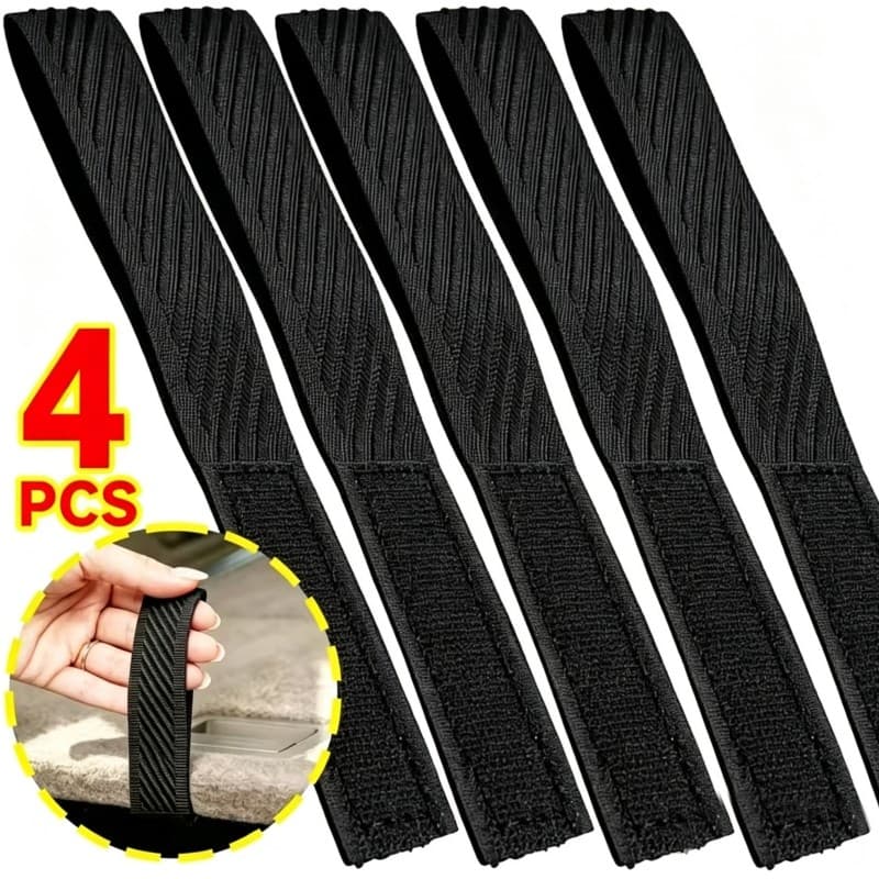 4-1Pc 10cm Corda De Tração Da Tampa Interna Do Porta-Malas-Para Tesla Model Y-Alça Economia De Esforço-Pasta Oculta-De P