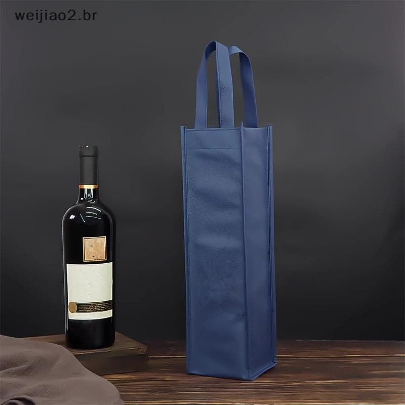 weijiao2 . BR Bolsa De Vinho Em Tecido Não , Sacola Para Transporte , Refrigerador Acolchoado , Presente Amantes Ou Casa