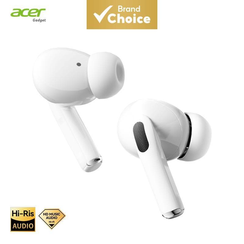 Acer OHR803 Fones De Ouvido Sem Fio Bluetooth Com Microfone Tipo-C Earpods Protocolos Multitransmissão Confortável Uso I