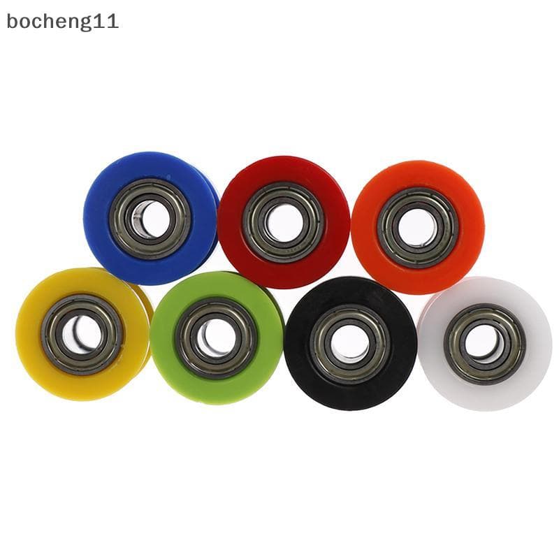 bo 10mm Corrente Rolo Deslizante Tensor Ajustador Polia Roda Guia Pit Dirt Bike Chengcheng