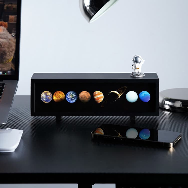 Oito planetas decorações de mesa posição de trabalho atmosfera luzes luzes elétricas luzes da noite decorações para meni