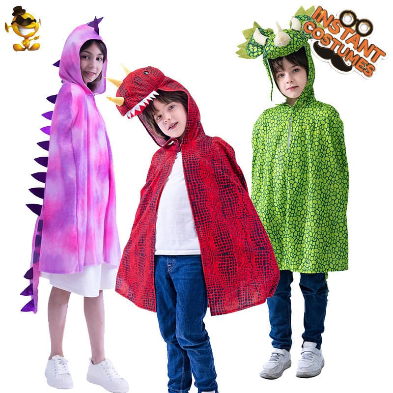 Halloween crianças dinossauro festa trajes palco desempenho distribuição de palco