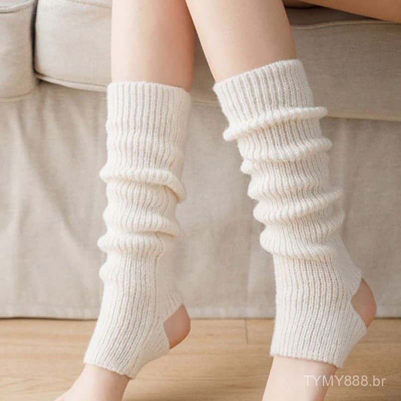 1 Meia-calça de Balé Adequada para Meninas e Mulheres Inverno Ultra Macia Longa Meia-calça de Yoga e Dança