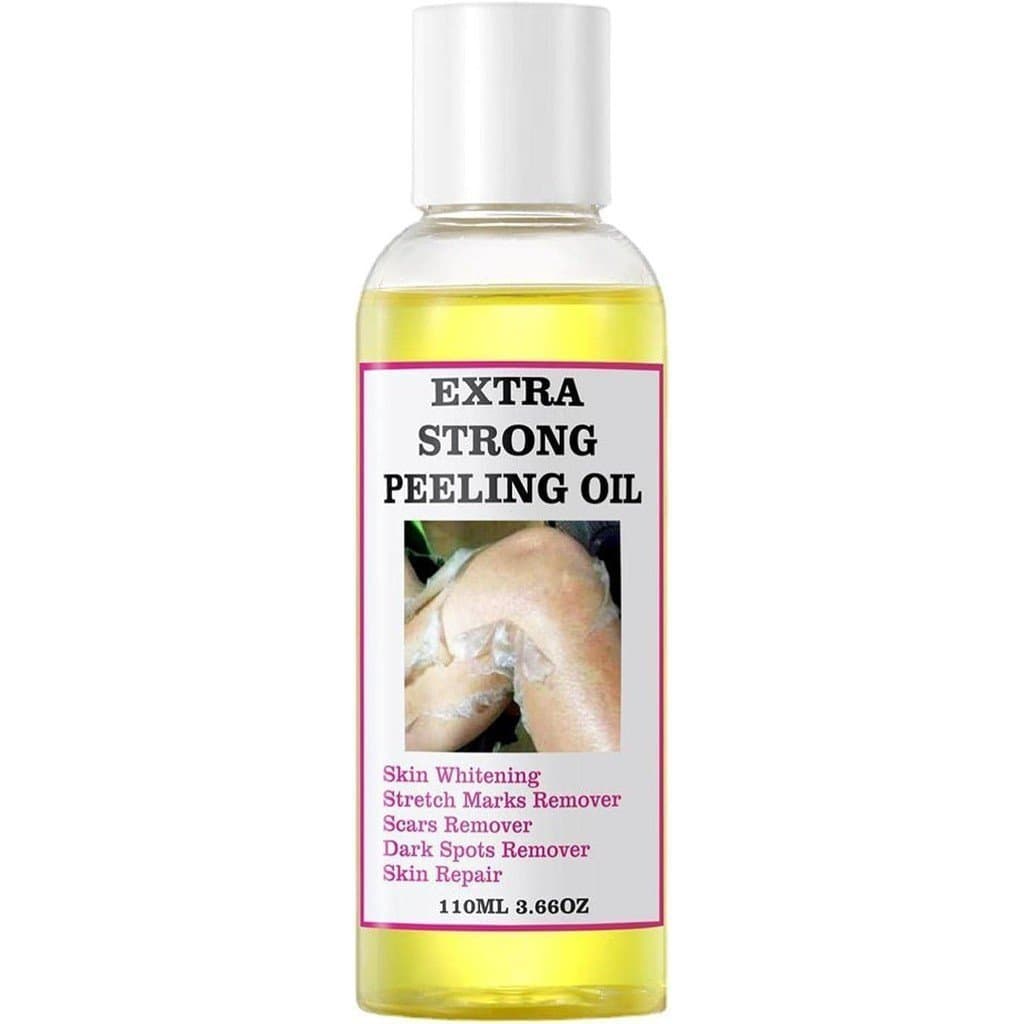 Óleo Esfoliante, Óleo Corporal Clareador para Pele Negra, Óleo Esfoliante Clareador de Pele, Esfoliante Corporal Su OP8B