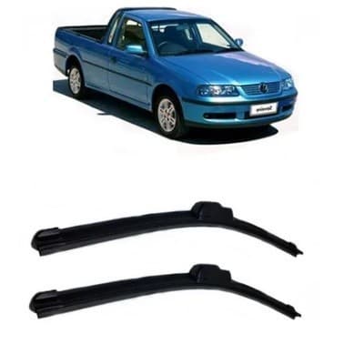 Par Palhetas Limpador De Parabrisa Dianteiro Para Volkswagen Saveiro 1997 1998 1999