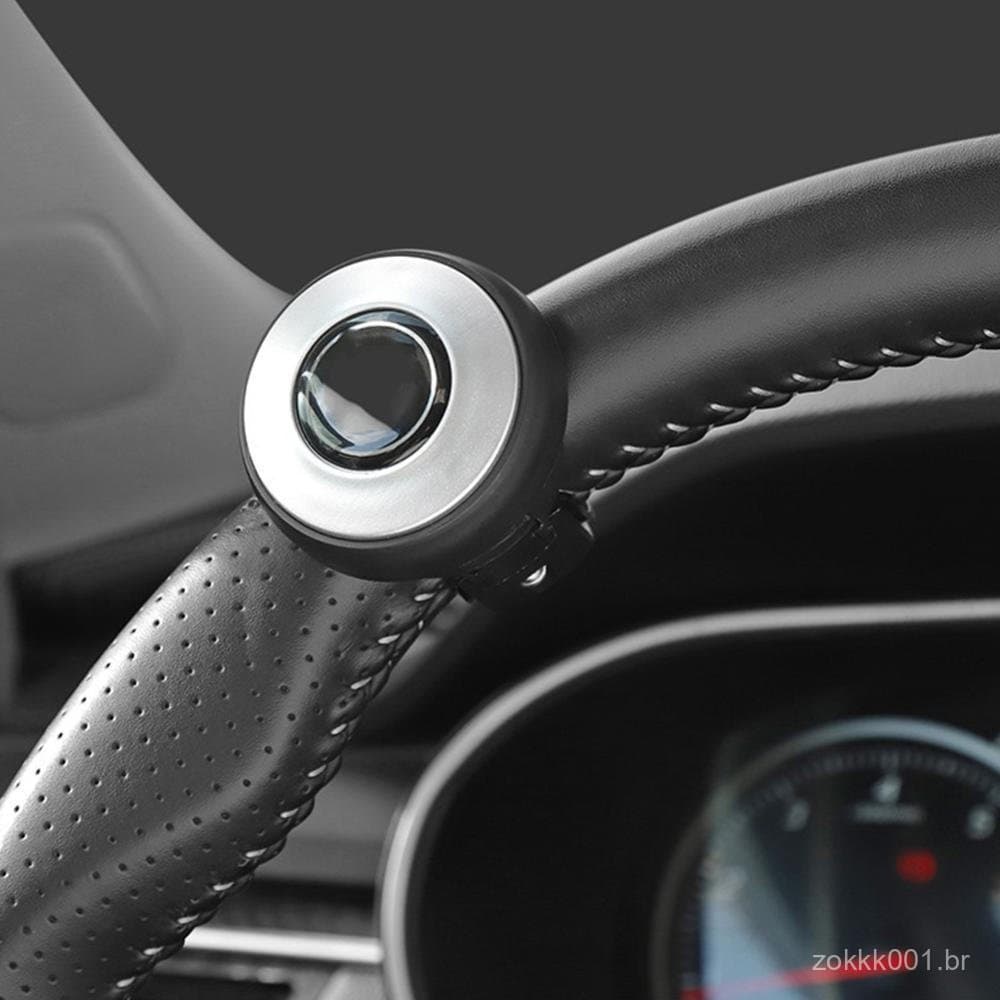 TKEY 1Pc Universal Rotação De 360 Graus Volante De Carro Booster Turning Spinner Knob Handle Grip Controle De Mão Parte