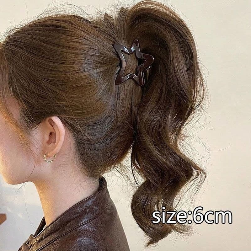 Ferramenta útil para fixação de rabo de cavalo alto, prendedor de cabelo feminino, sensação de alta qualidade#高马尾固定神器头发抓