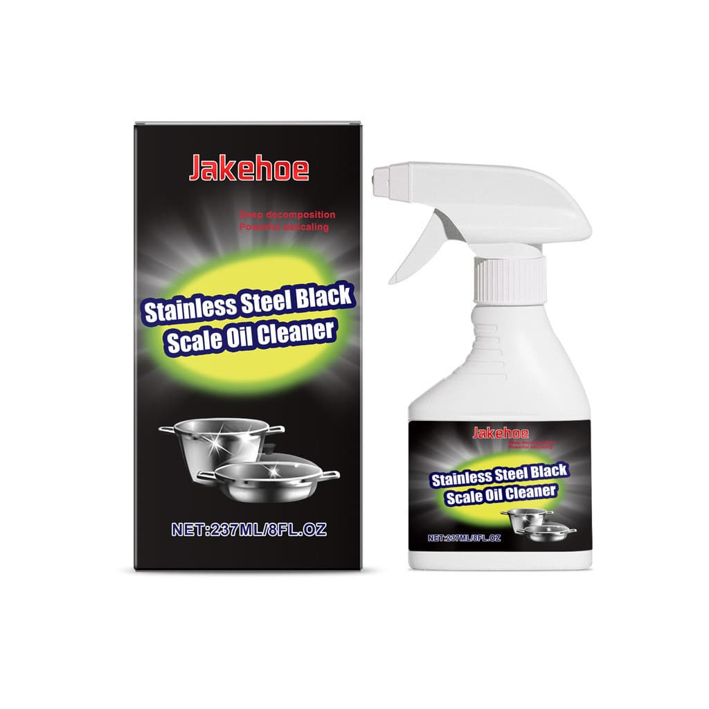 Jakehoe Limpador Multifuncional de Utensílios de Cozinha em Aço Inoxidável para Uso Doméstico, Remove Manchas Pretas e Ó