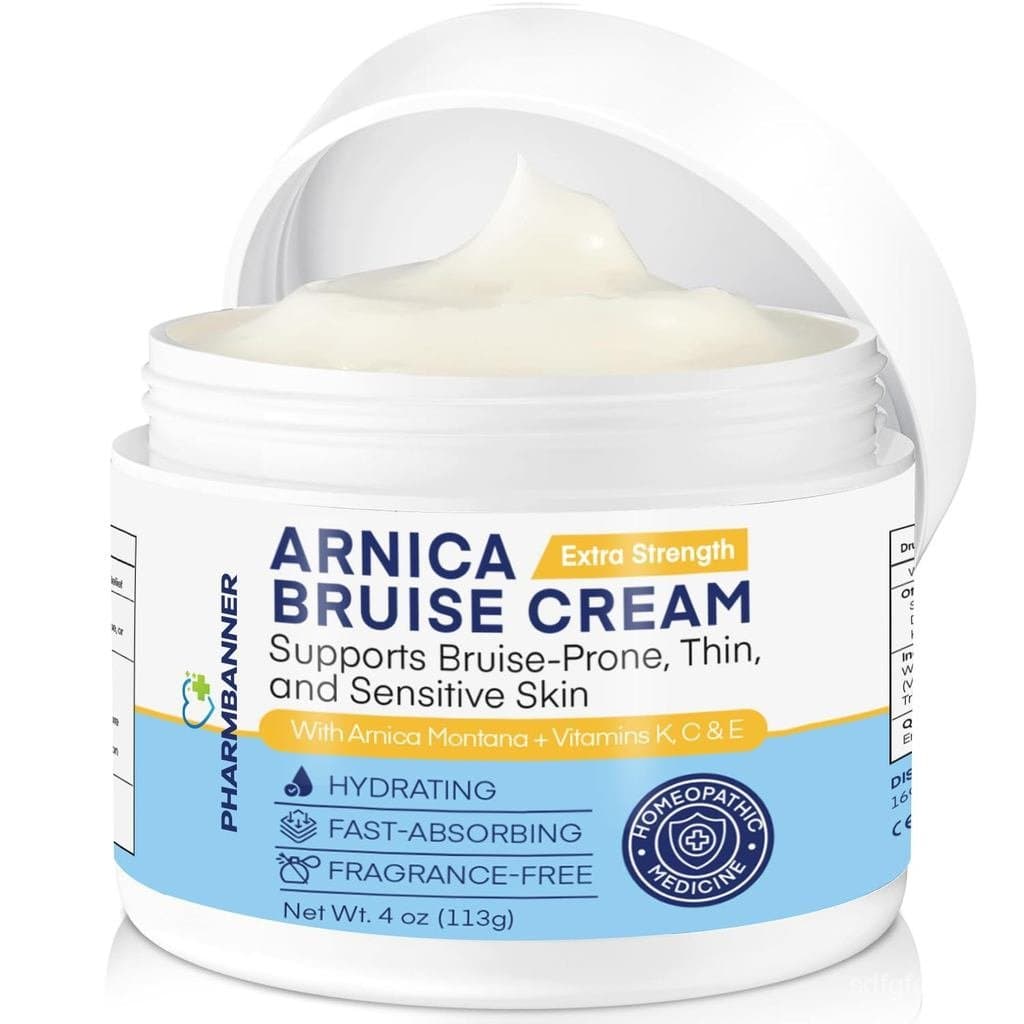 PHARMBANNER Creme para Hematomas de Arnica Extra Forte – Arnica Montana de Ação Rápida com Vitaminas K, C e E para Hemat