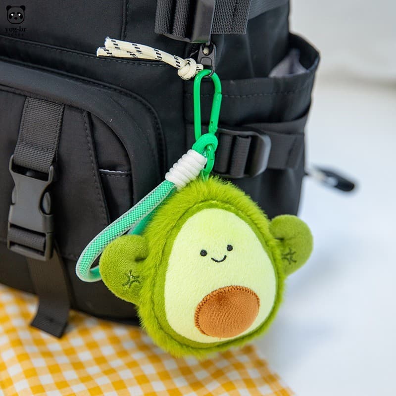 Pingente De Brinquedo De Pelúcia De Banana Abacate-Boneca Esportiva De Frutas Para Presente De Casamento